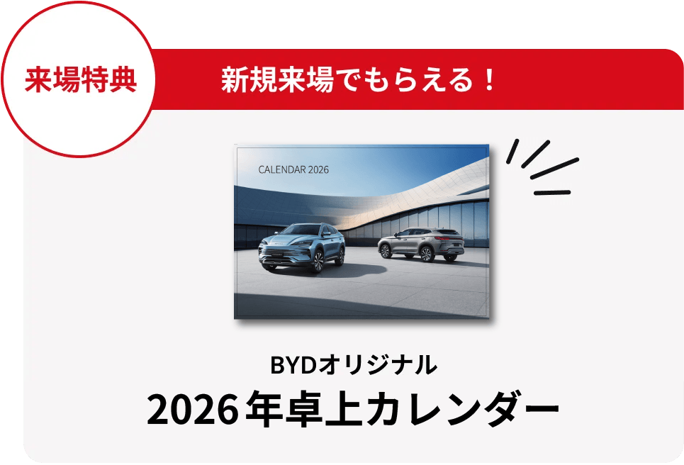 来場特典 BYDオリジナル マイクロファイバークロス
