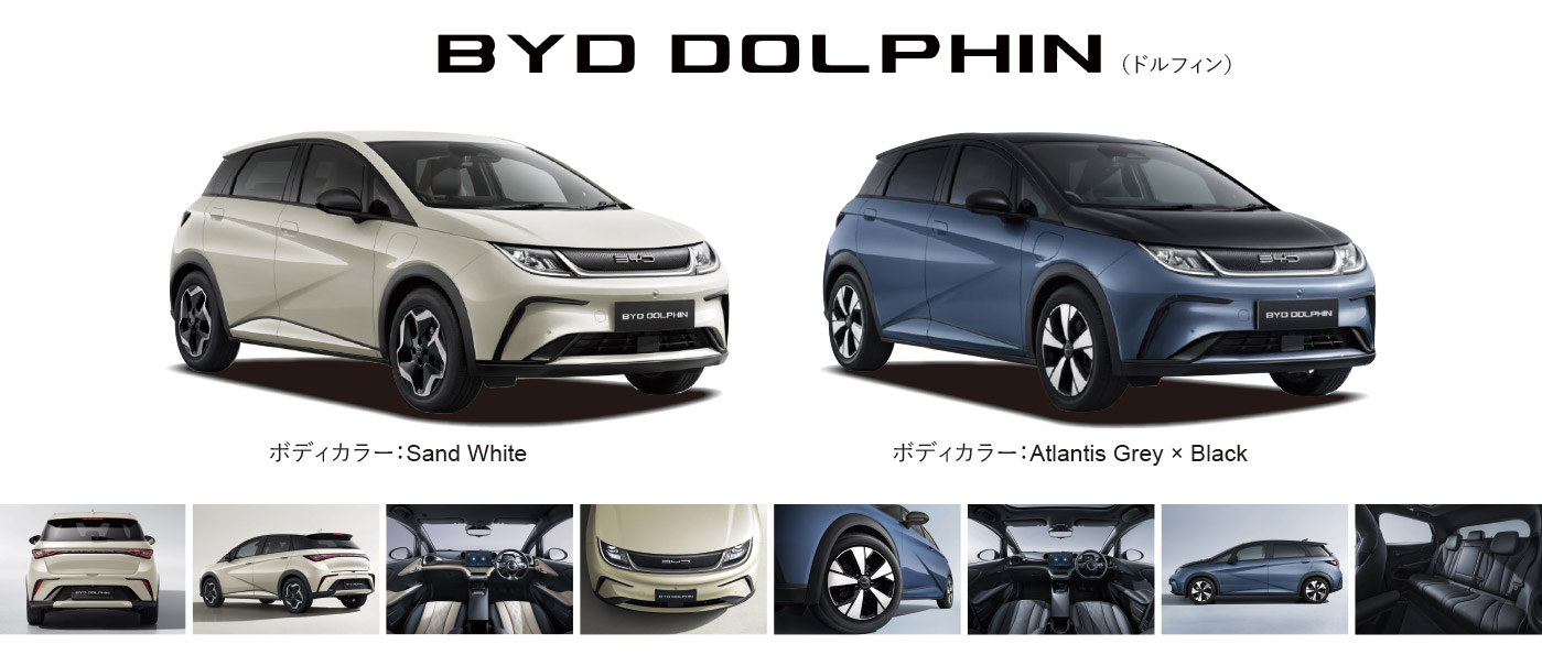 BYD,DOLPHIN,ドルフィン,コンパクト,EV